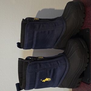 Polo Ralph Lauren Quilo Zip Kids Snow Boots Size 7